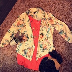 Floral Blazer